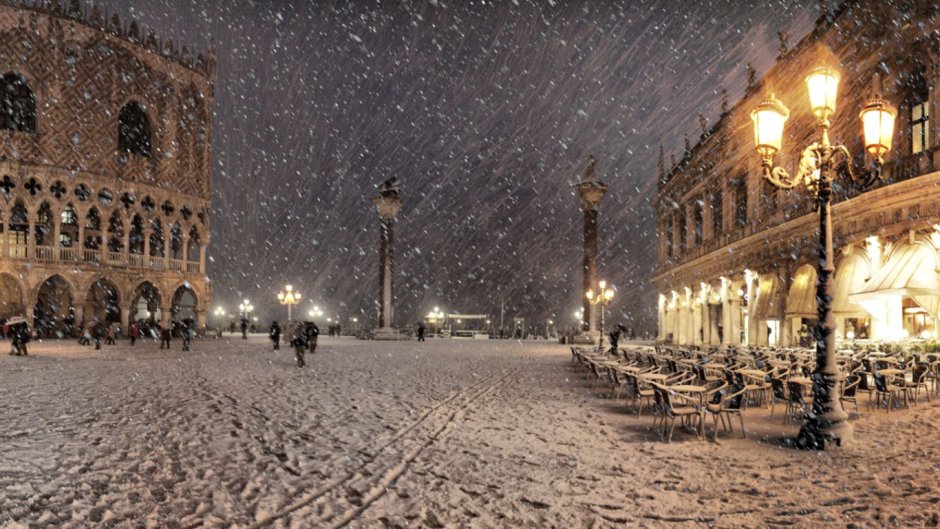 Монца Италия зимой