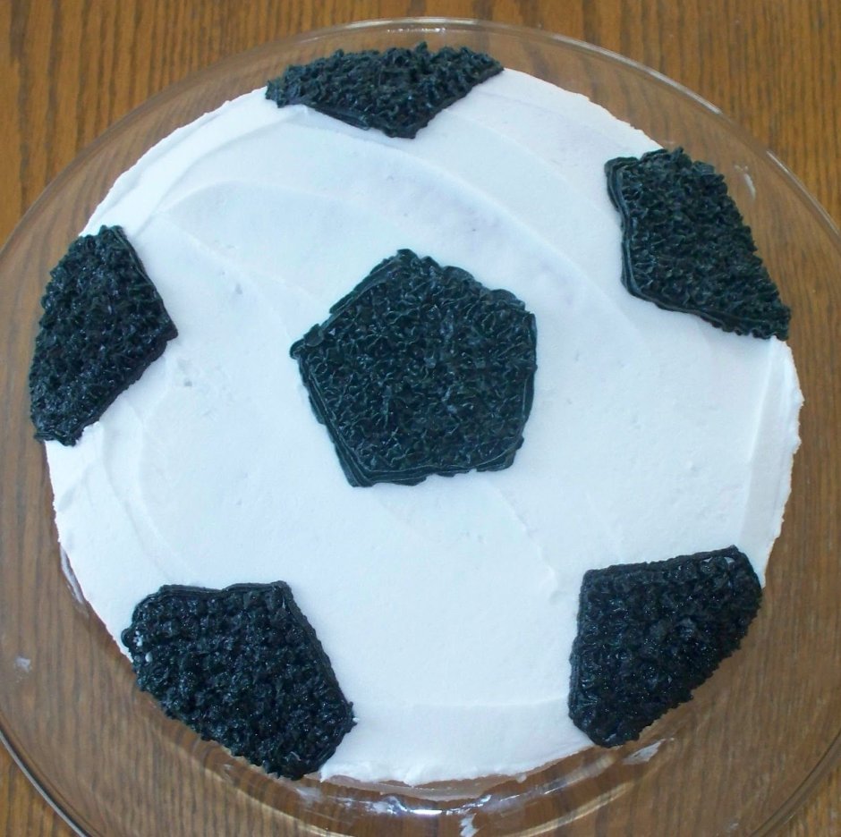 Бенто торт футбольный мяч