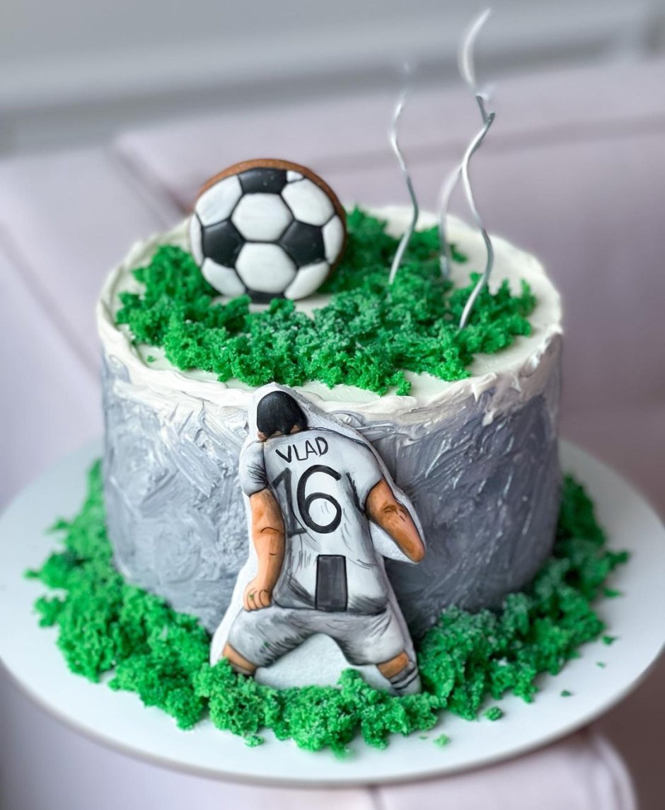 3д торт футбольный мяч