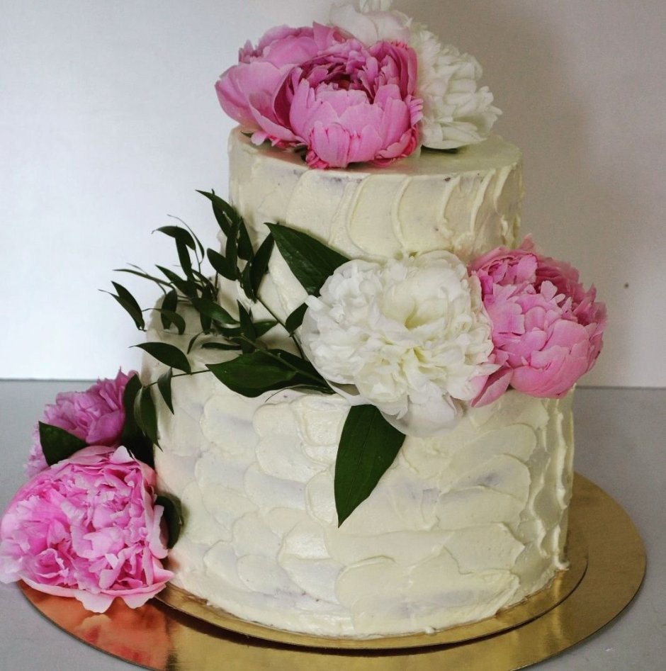 Украшение торта цветами из сахарной мастики
