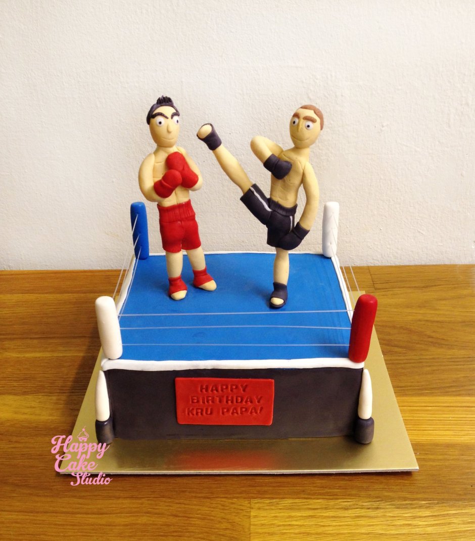 Торт для спортсмена по тайскому боксу