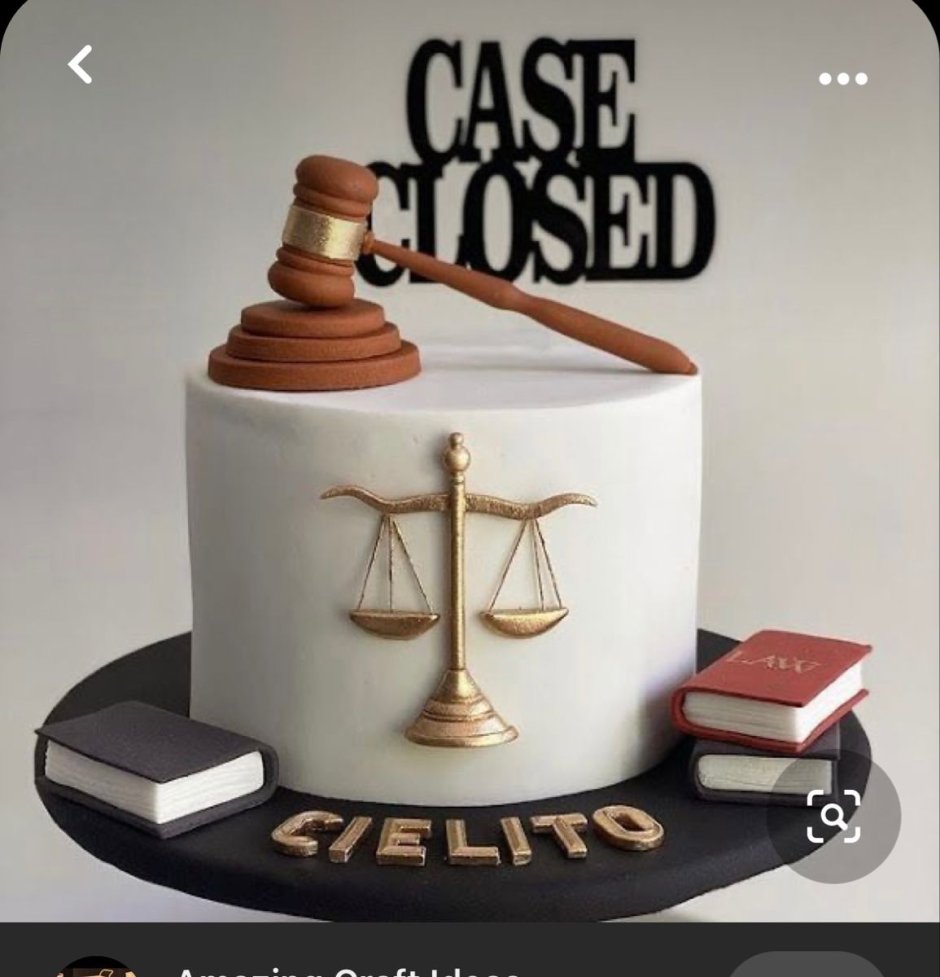 Торт для адвоката