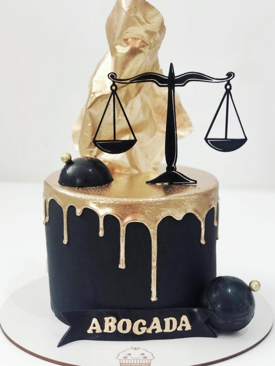 Бенто-торт для адвоката