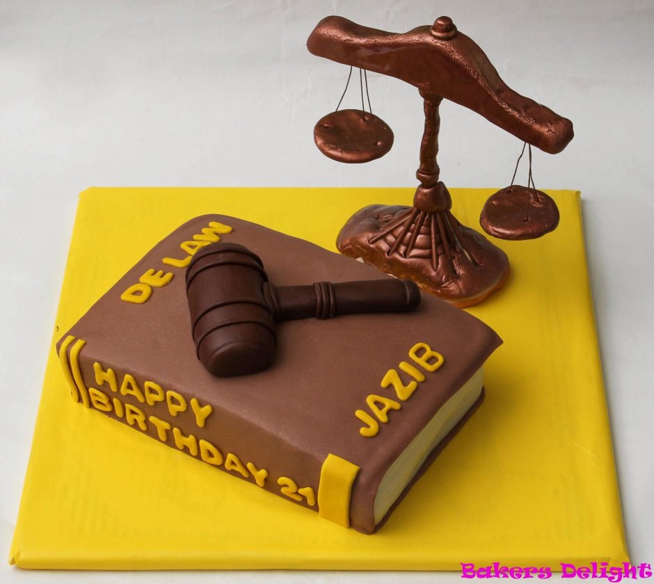 Торт на день юриста