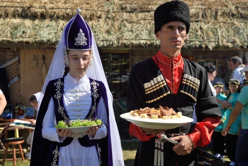 Карачаево Черкесия абазинская свадьба