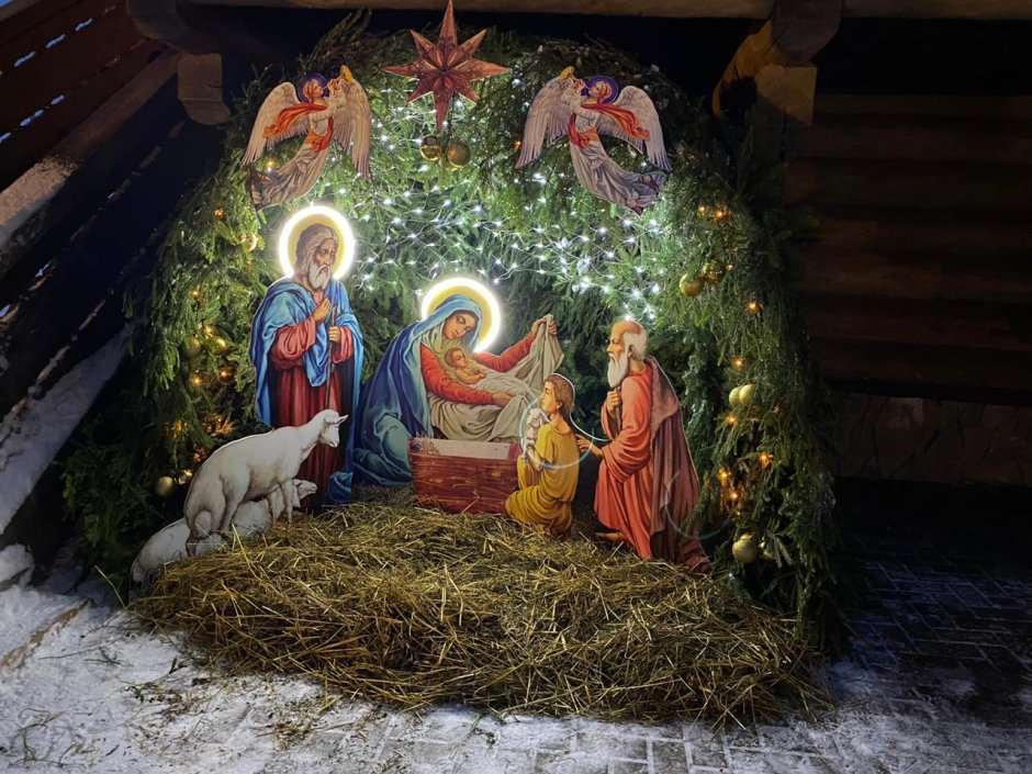 Рождество Христово картина