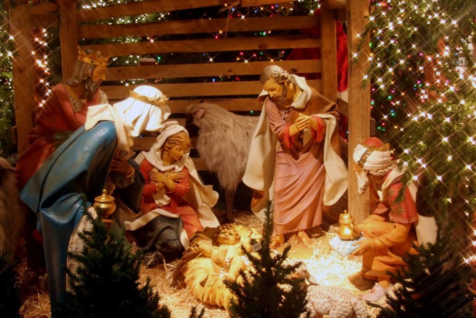 Рождество Иисус вектор