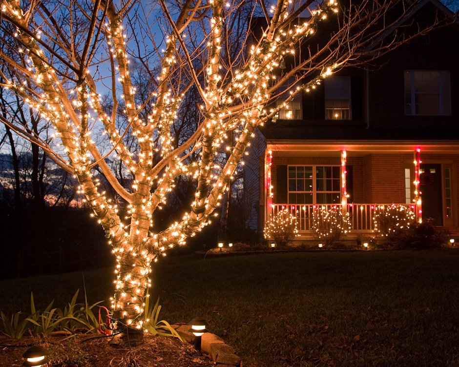 Гирлянда Salice led светящееся дерево