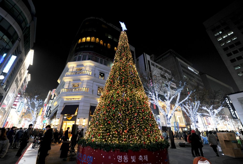Рождество в Южной Корее
