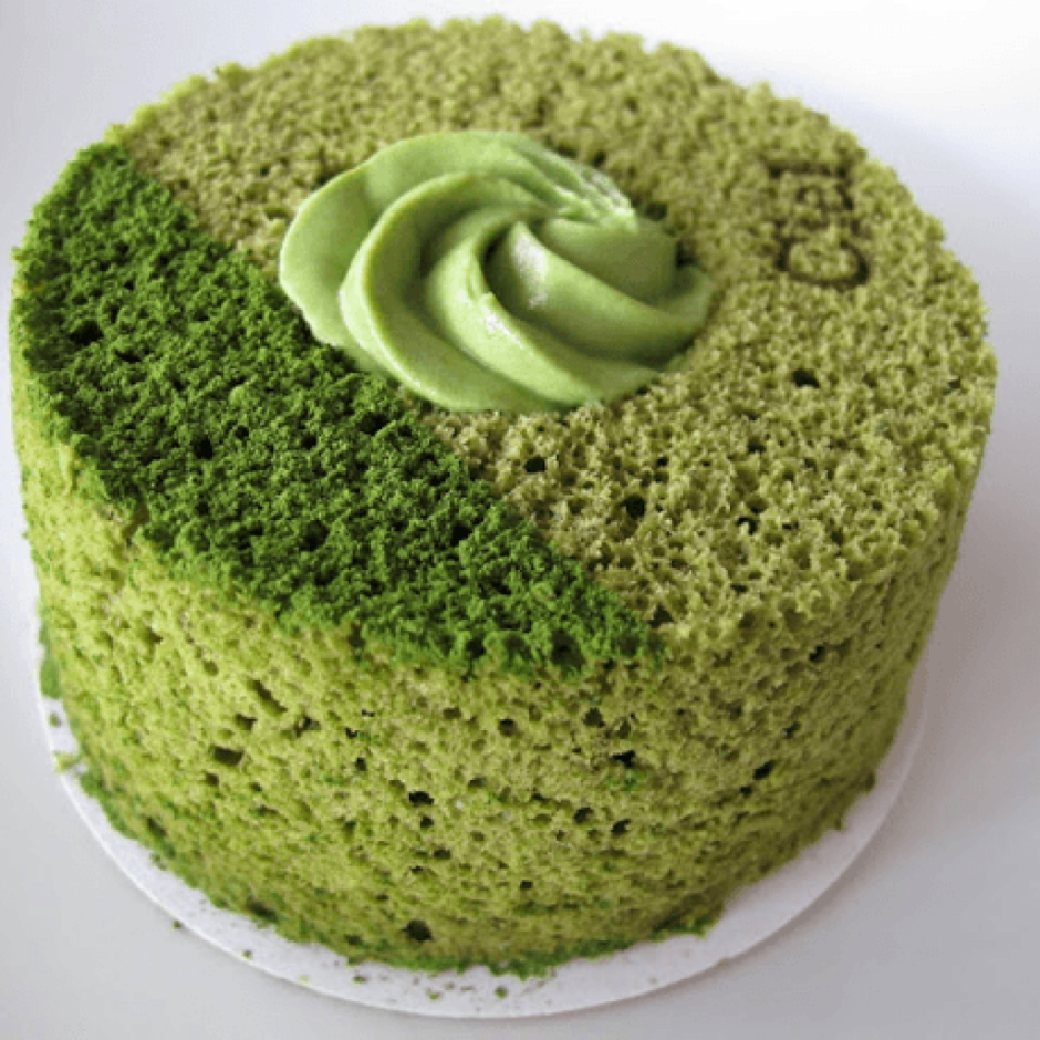 Торт зеленый мох