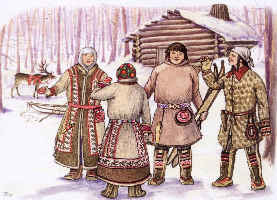 Народы Западной Сибири Ханты и манси в 16 веке