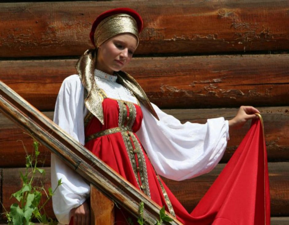 Сарафан русский народный костюм