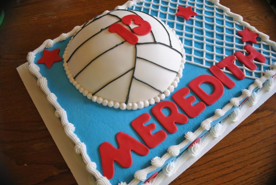 Volleyball anime Cake