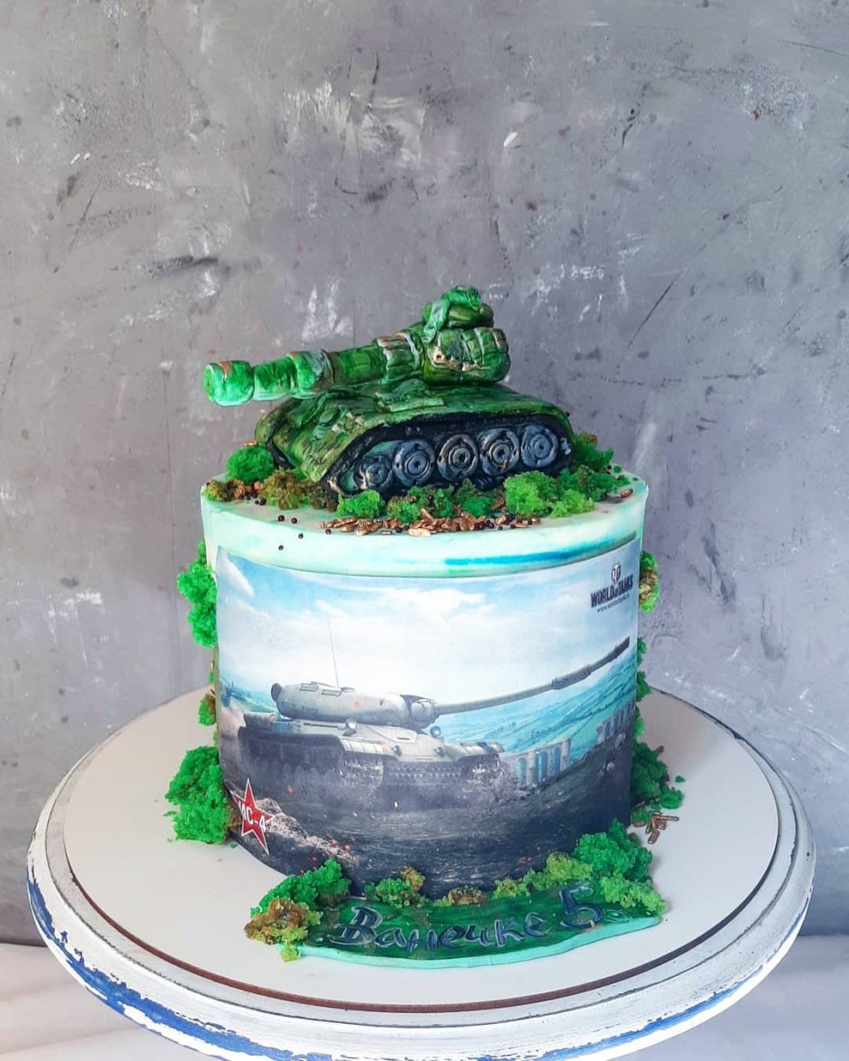Свадебный торт танкисту