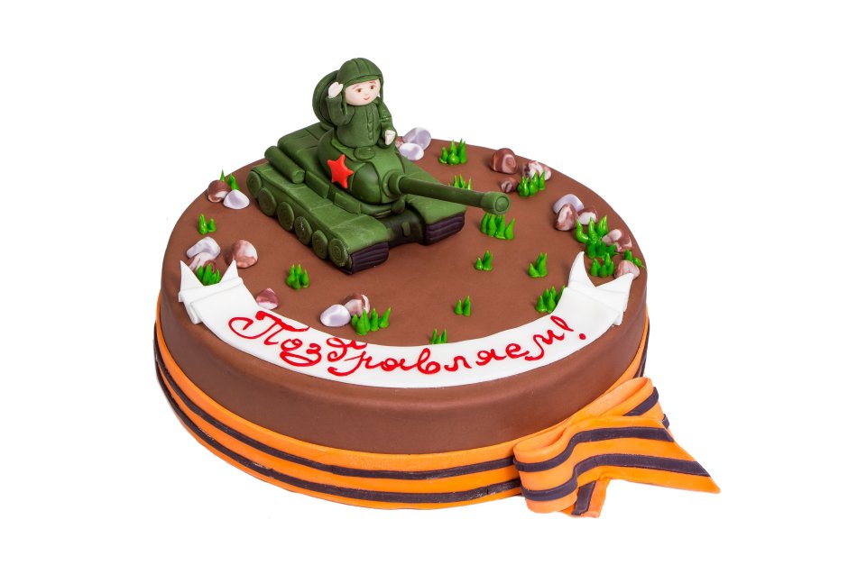 Торт с танком т26