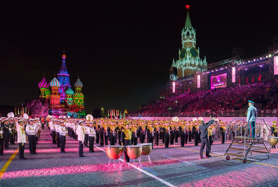 Фестиваль Спасская башня в Москве