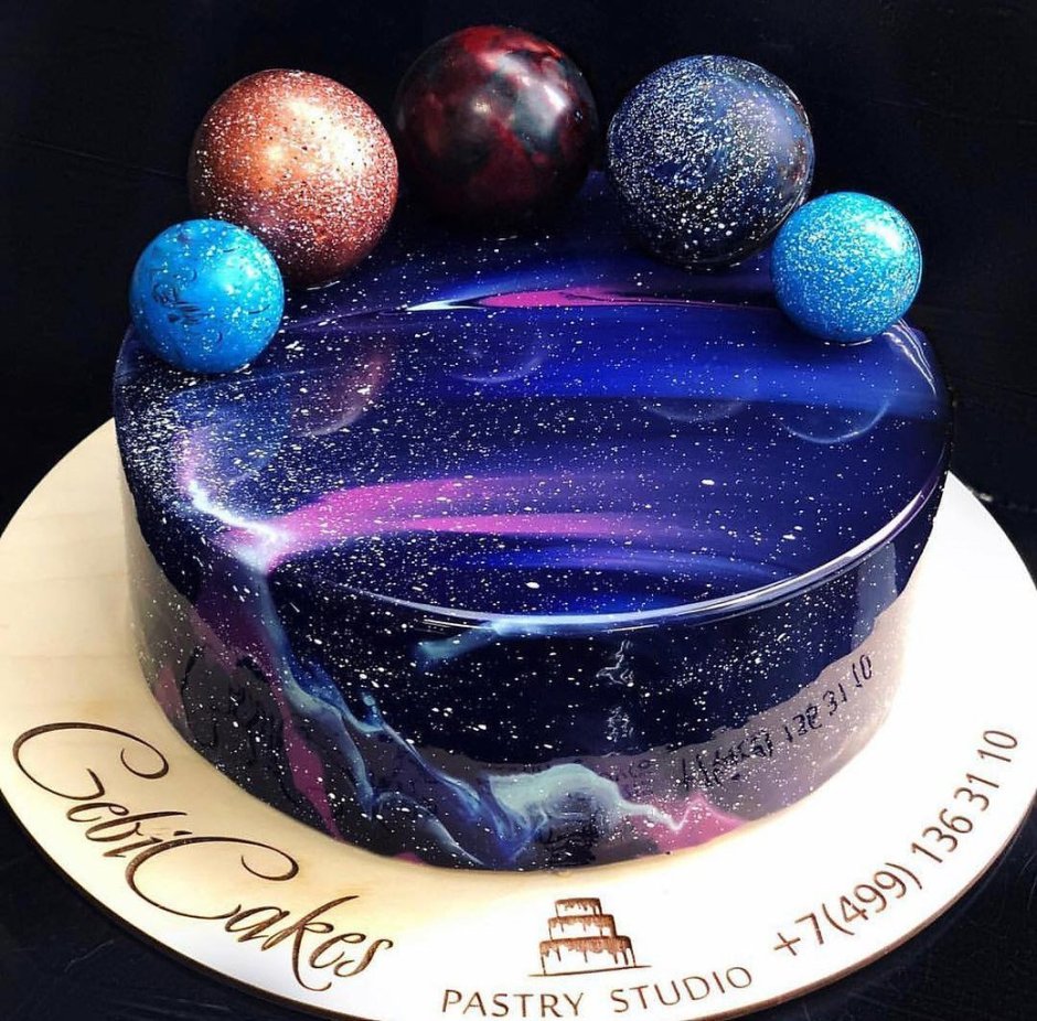 Муссовый торт Галактика