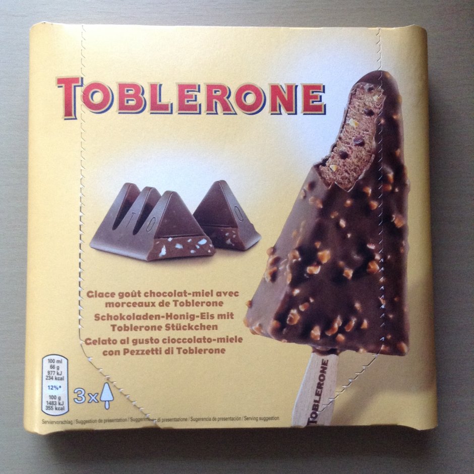 Шоколад швейцарский Toblerone