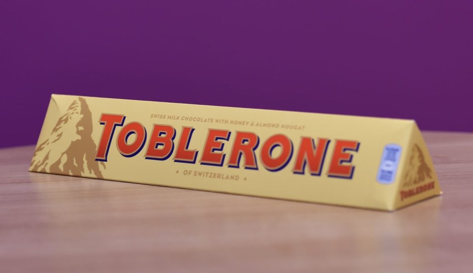 Шоколад Toblerone пирамида