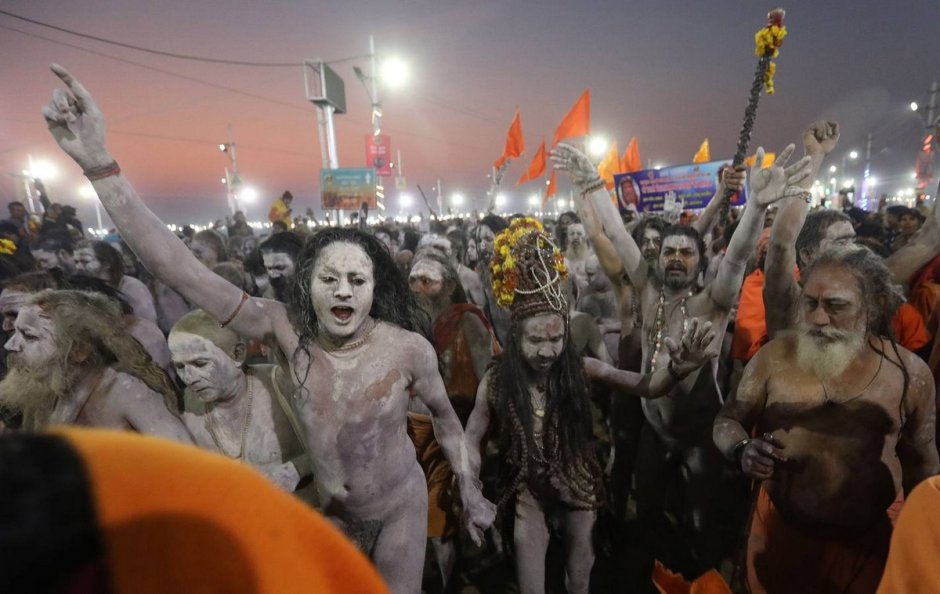 Фестиваль Кумбха мела в Индии