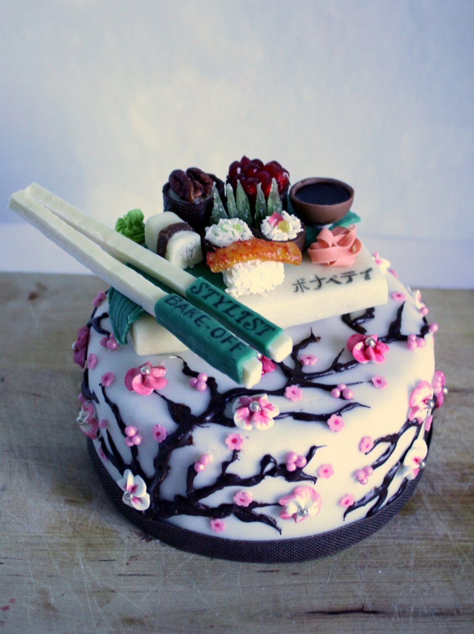 Торт на юбилей для сушистов