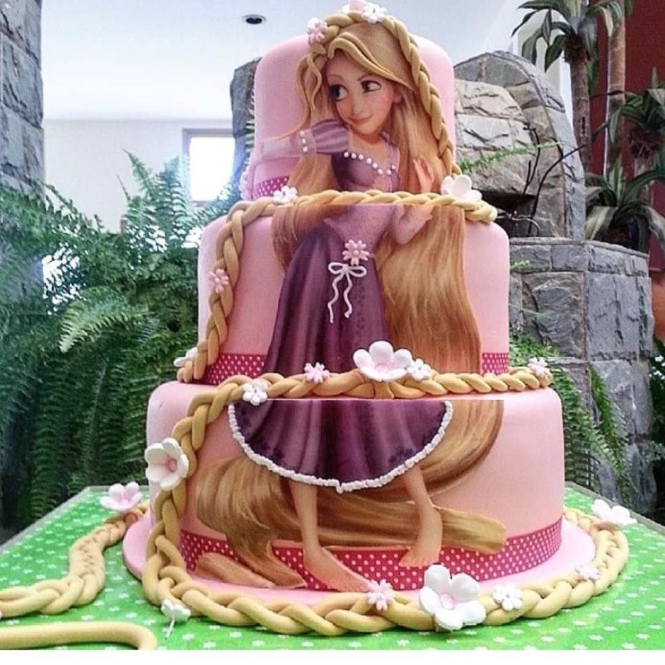 Торт принцесса Рапунцель