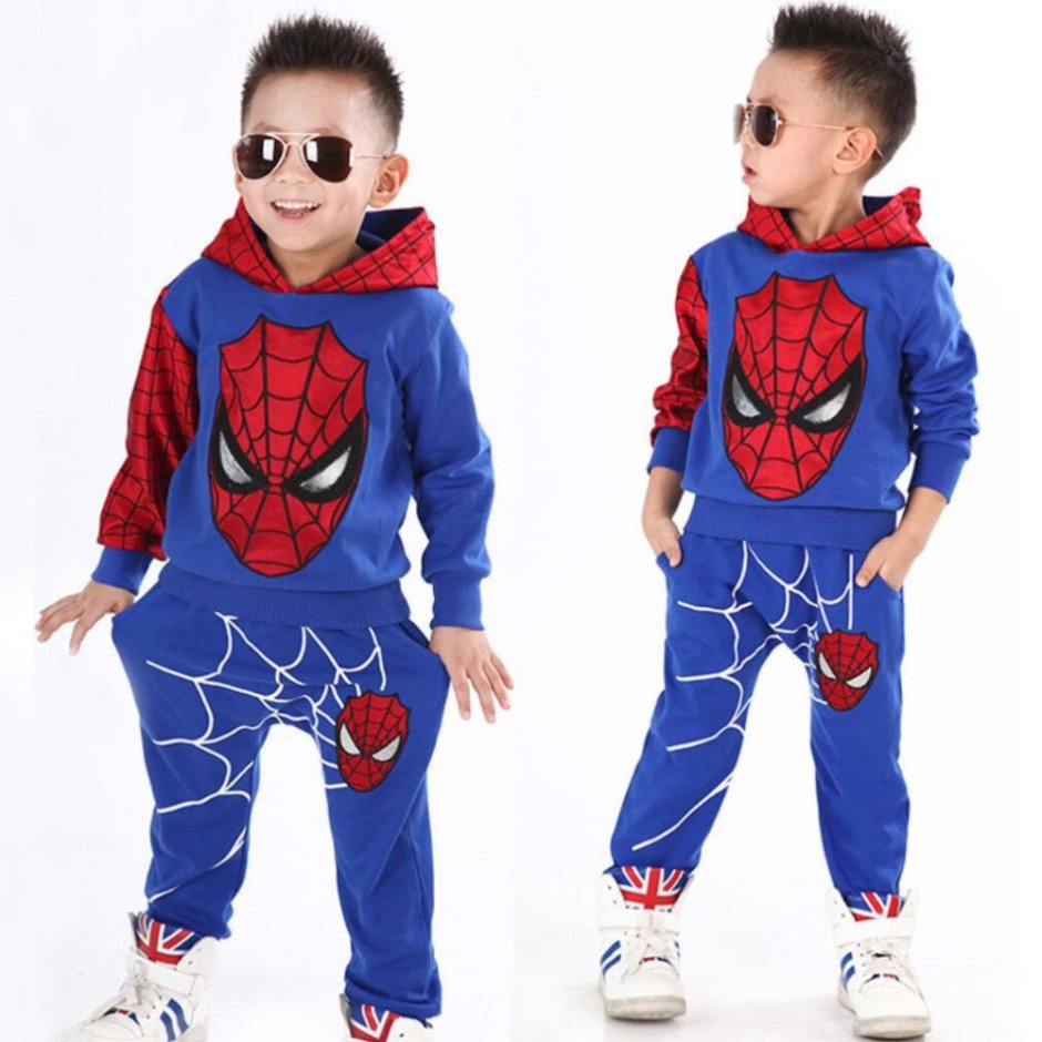 Спортивный костюм Spider man на мальчика