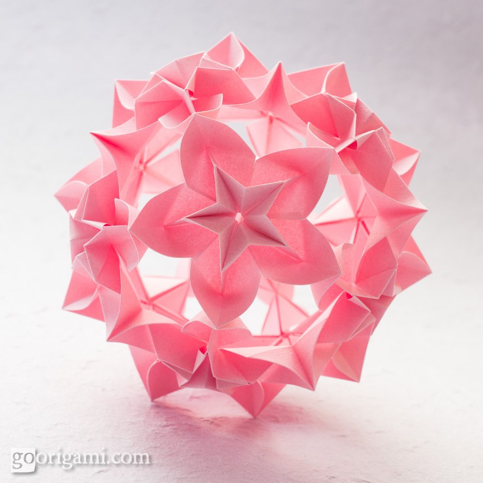 Цветок жизни оригами