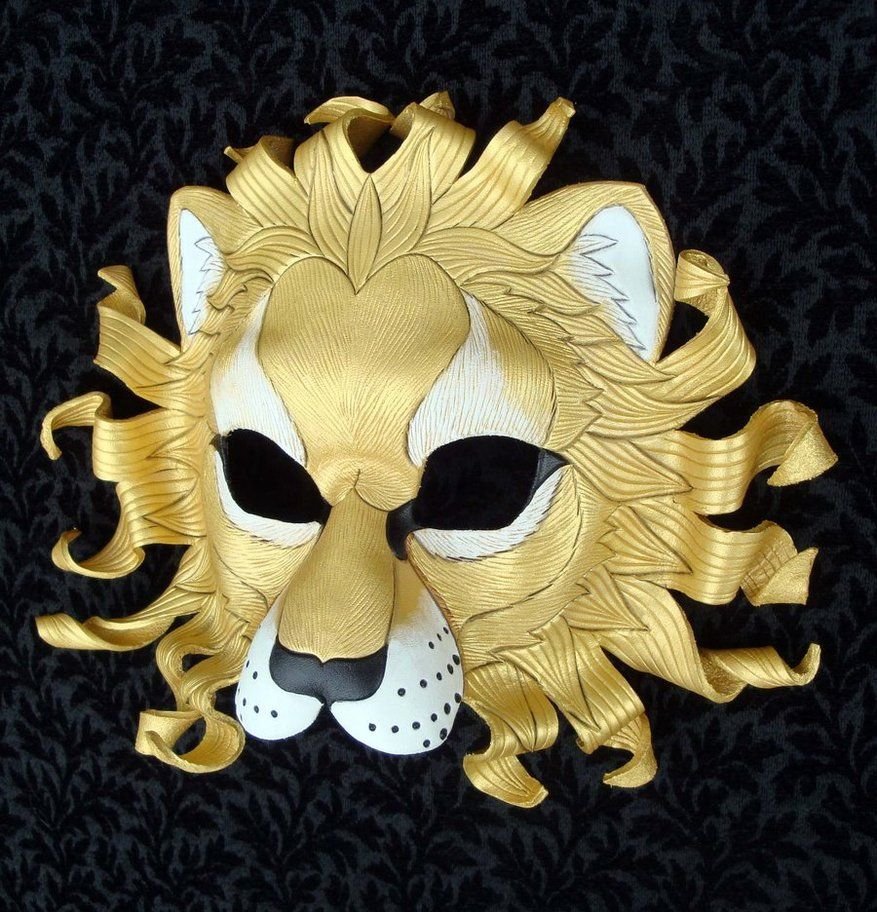 Маскарадная маска Льва