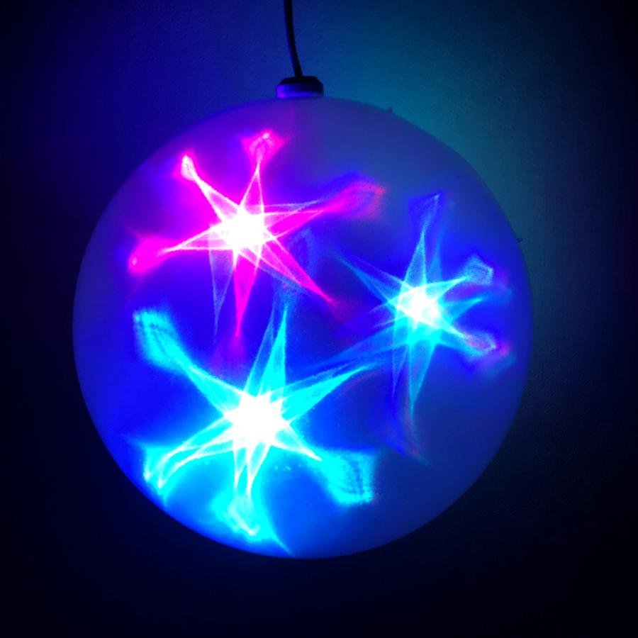 Эксклюзивный шар с led светодиодами Ceiling colourful Star Light