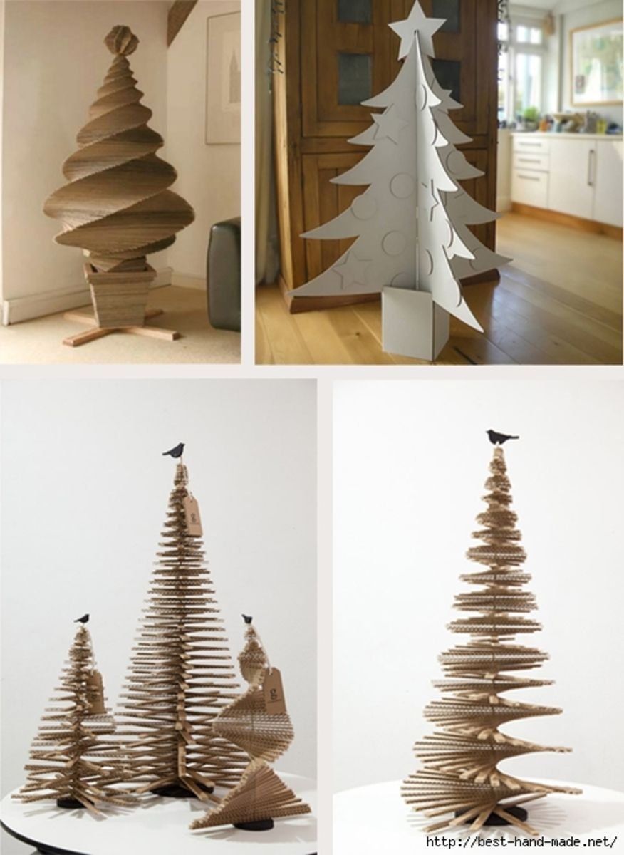 Дизайнерская елка из дерева