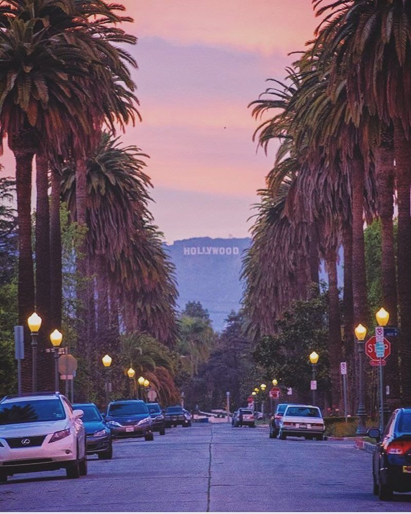 Калифорния Лос Анджелес Голливуд Эстетика