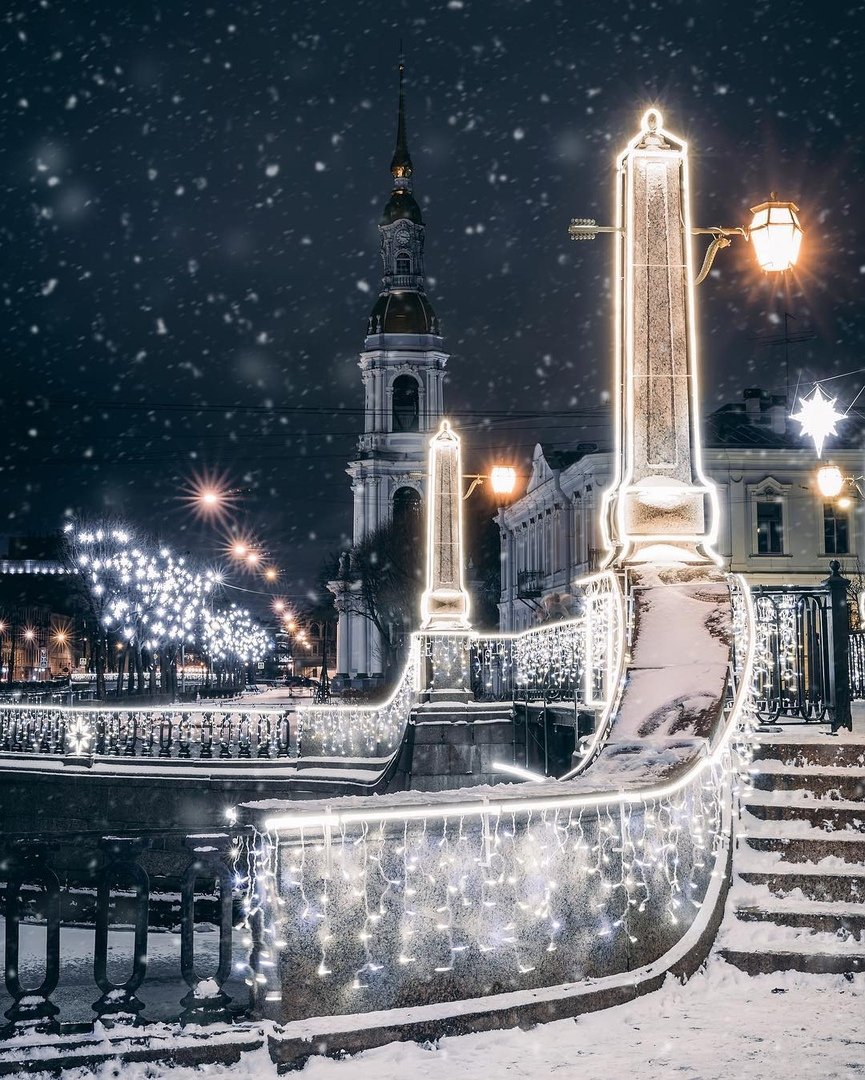 Санкт-Петербург зима 2019