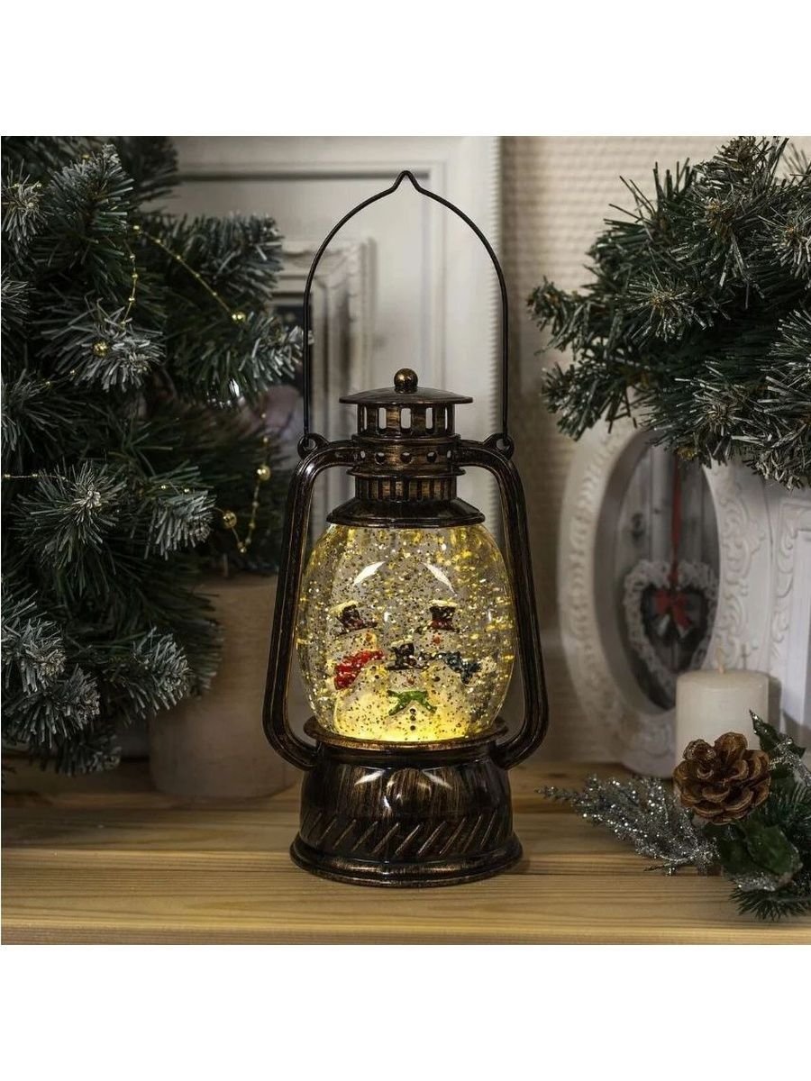 Фигура световая фонарик "дед Мороз" Luazon Lighting