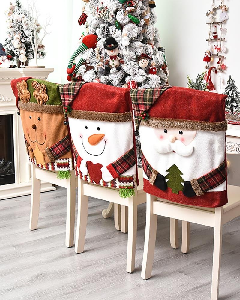 Украшение стульев к Рождеству