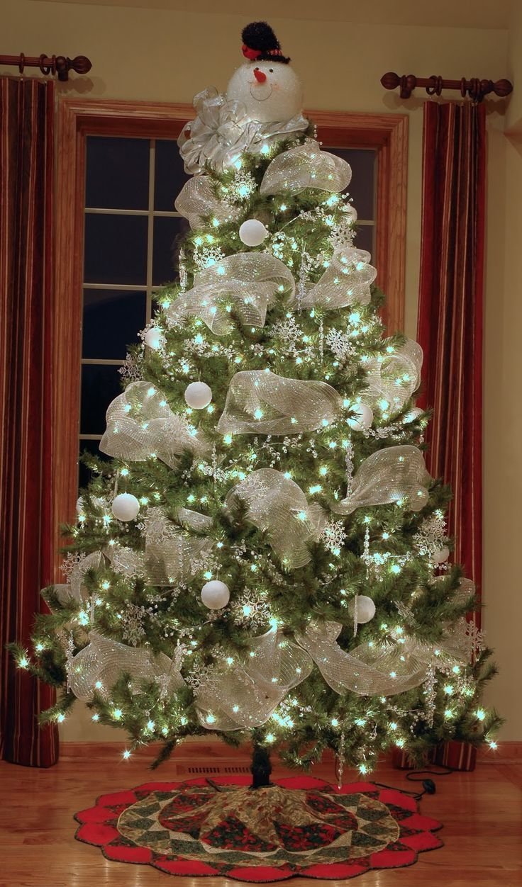 Оригинальное украшение новогодней елки
