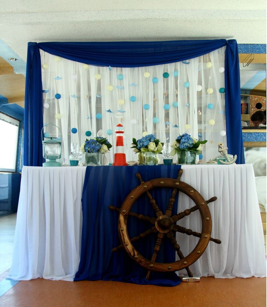 Свадьба в стиле моря