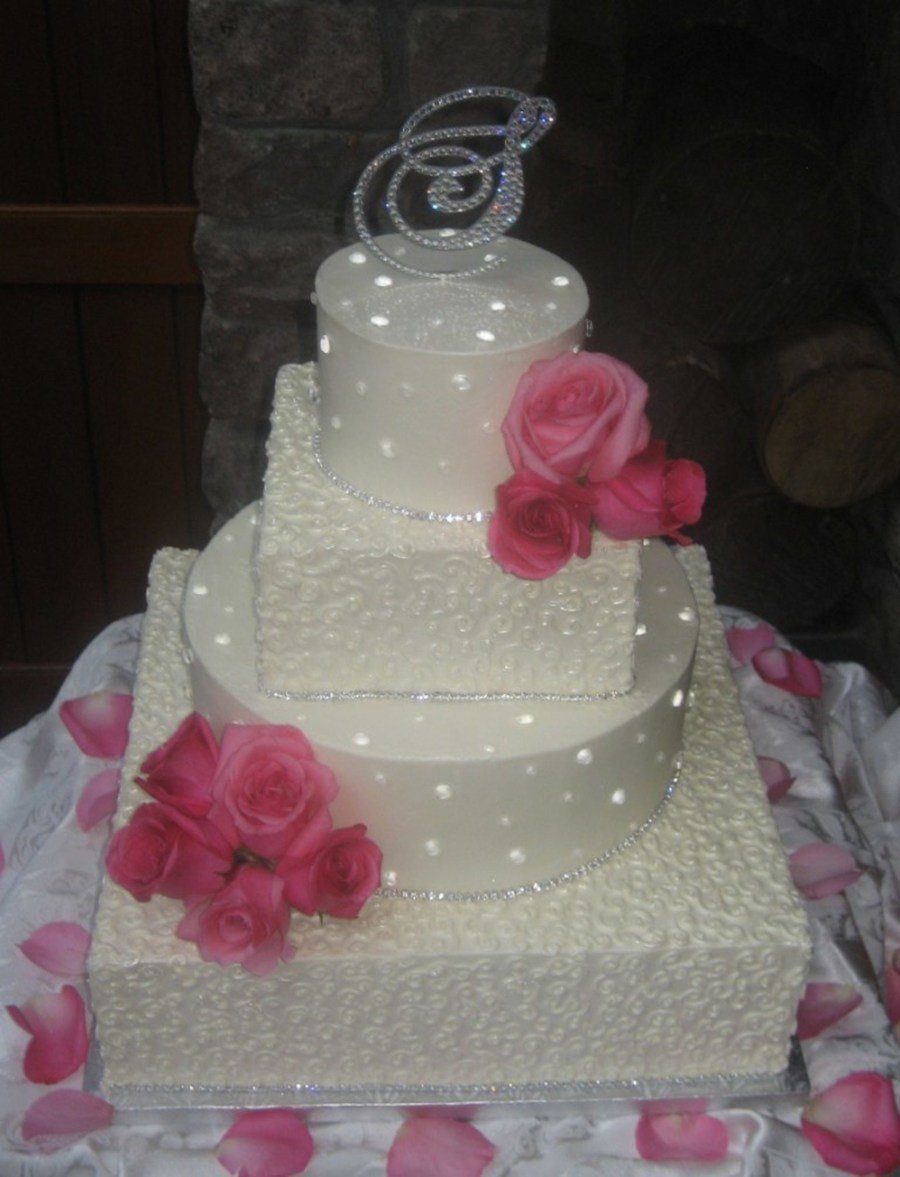 Торт для свадьбы шебби Шик