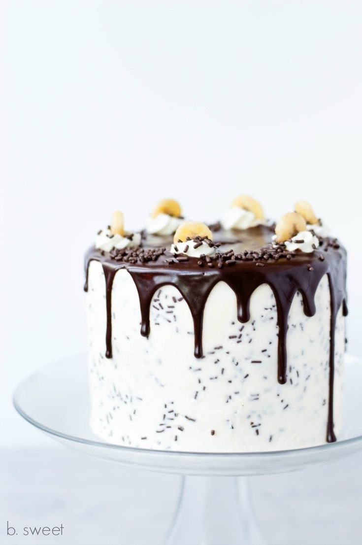 Торт шоколадный Баноффи