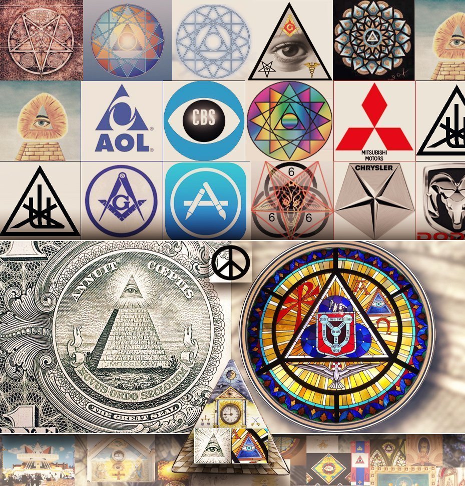 Символика иллюминатов,масонов