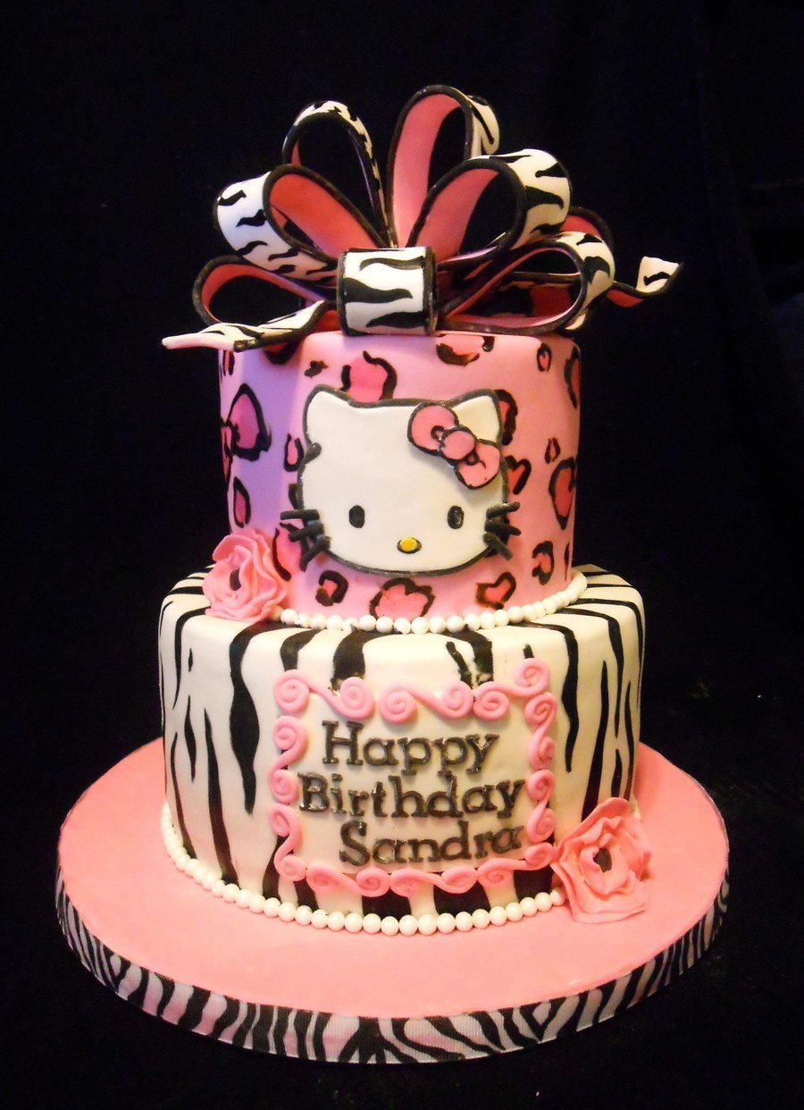 Хелло Китти торт на день рождения