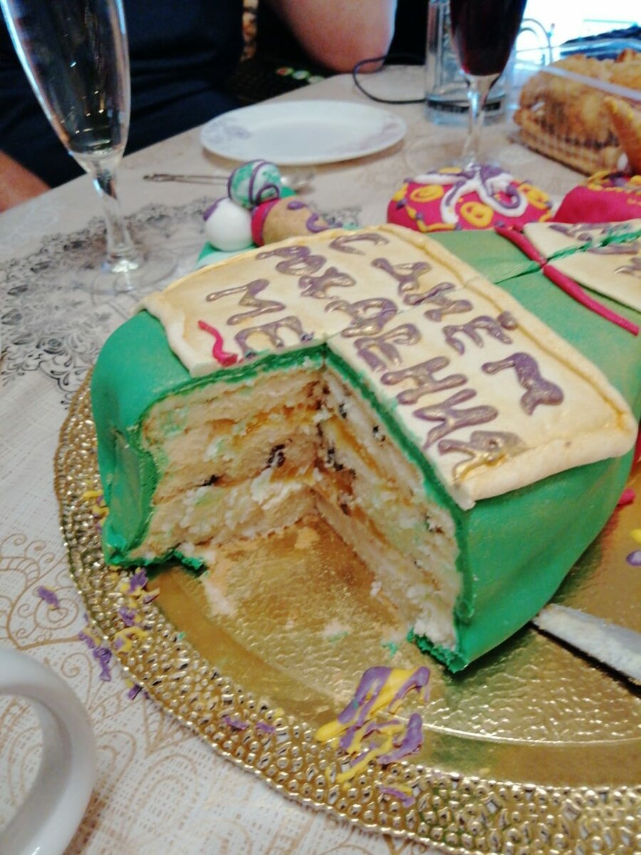 Декор торта для священника