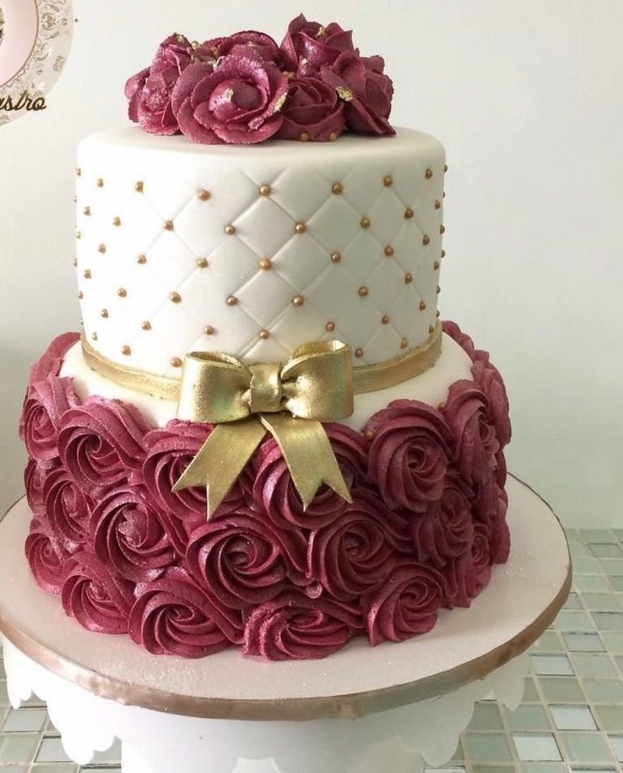 Декор торта на юбилей женщине