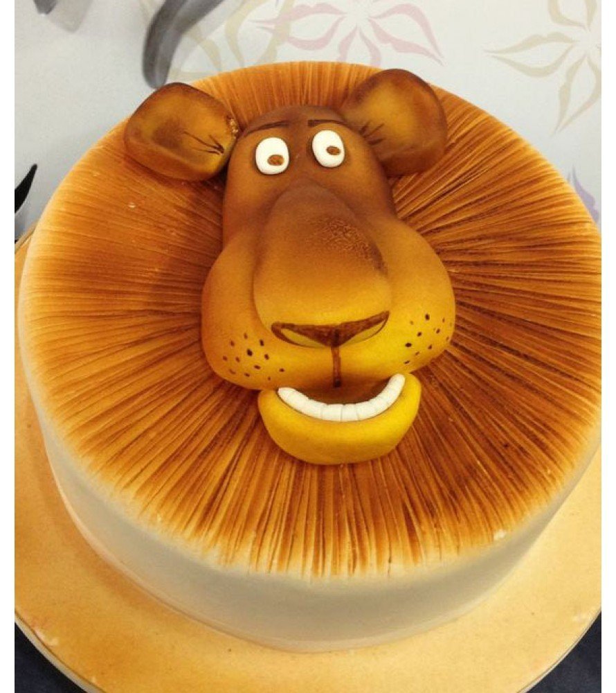 Торт в виде Льва