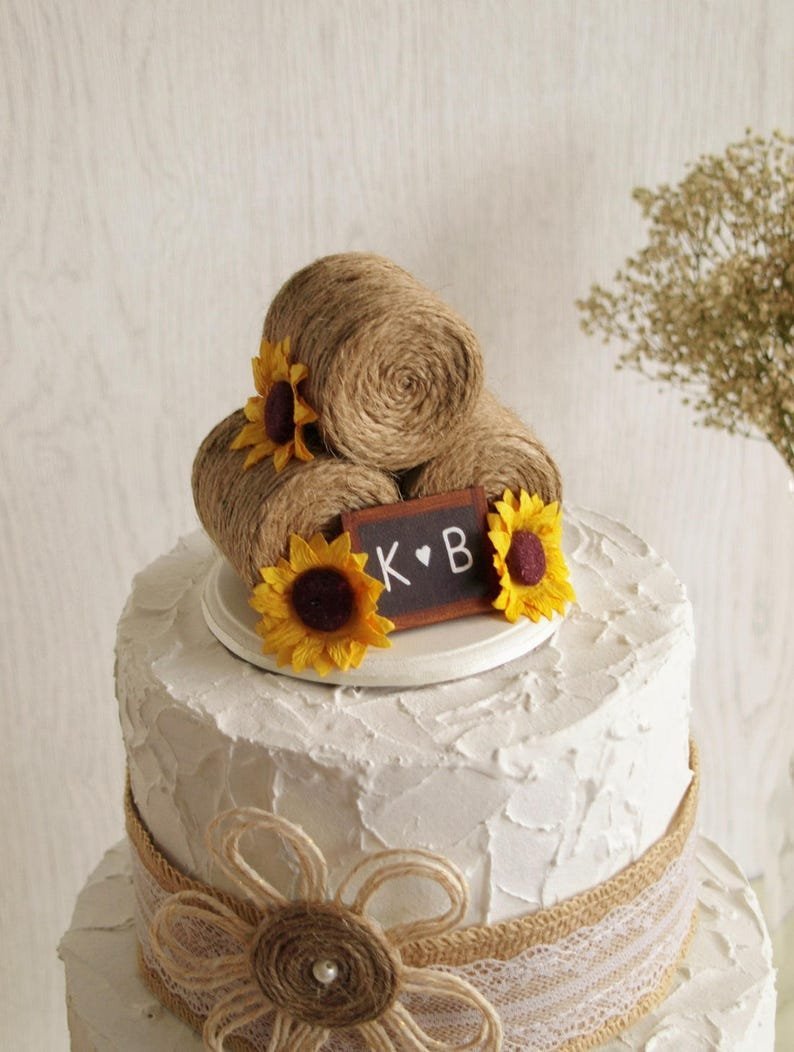 Свадебный торт с колосьями