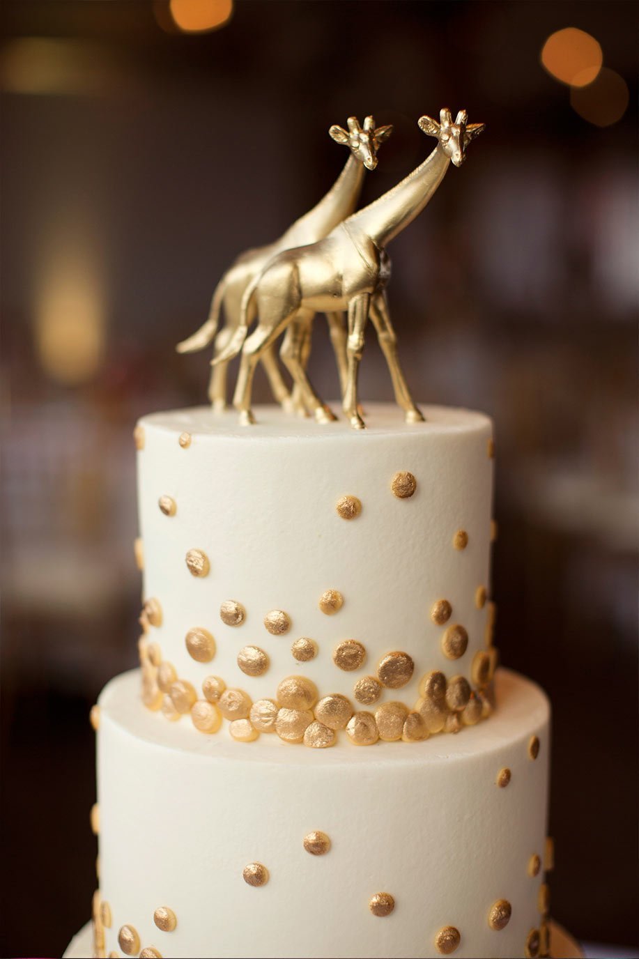 Свадебный торт с жирафом