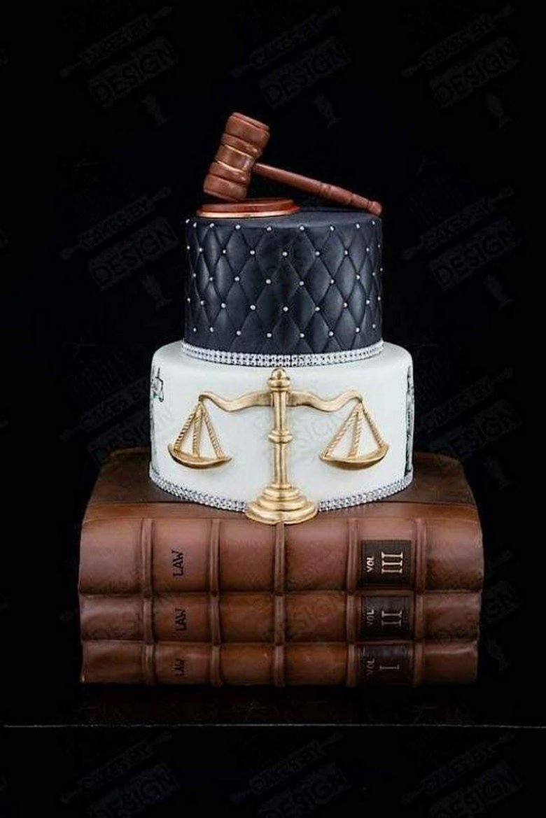Торт на юбилей для судьи