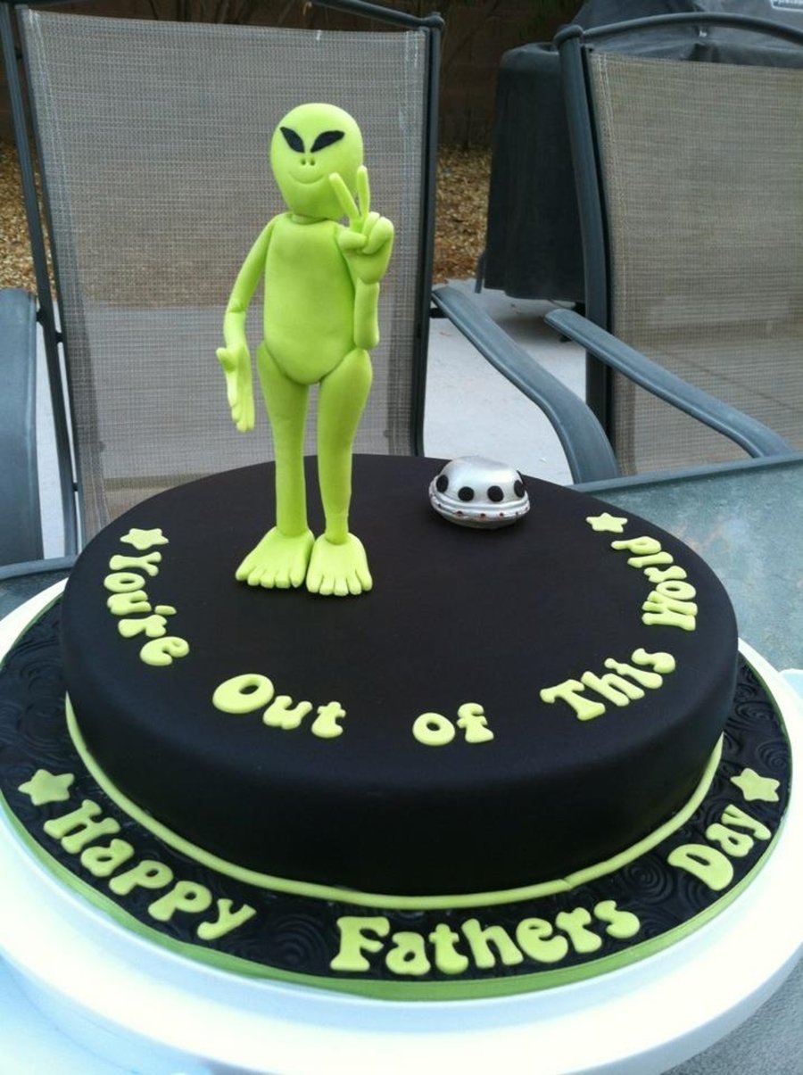 Торт инопланетянин