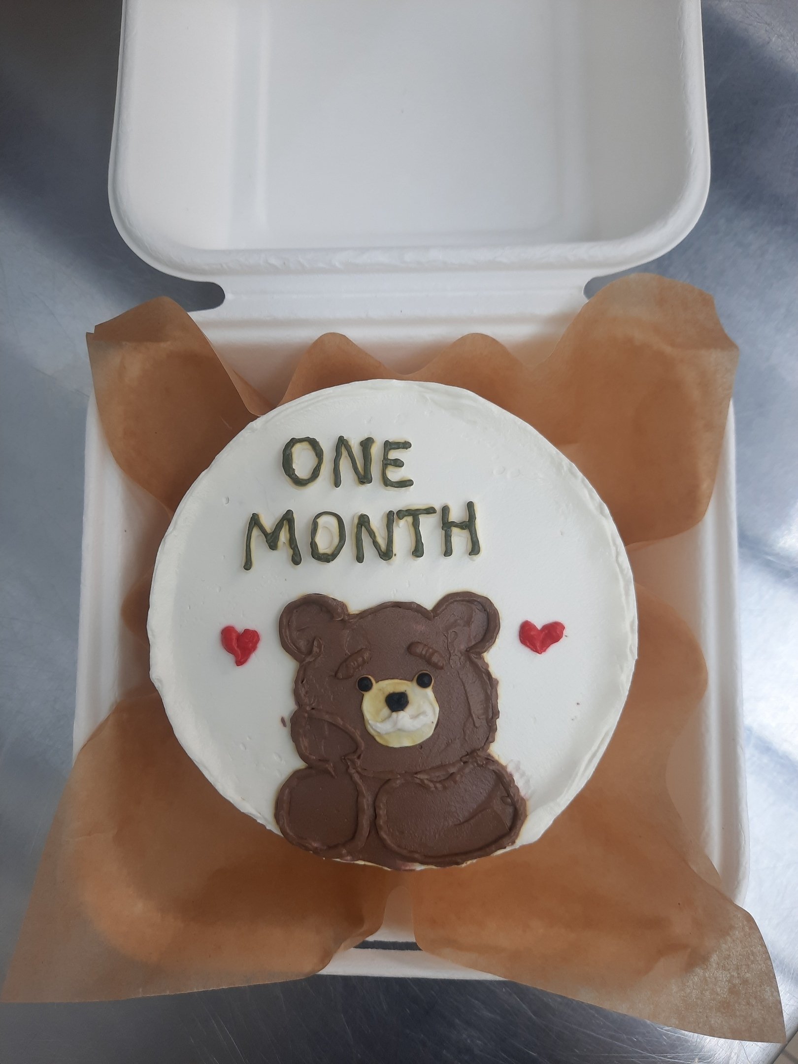 Бенто торт на 1 месяц мальчику