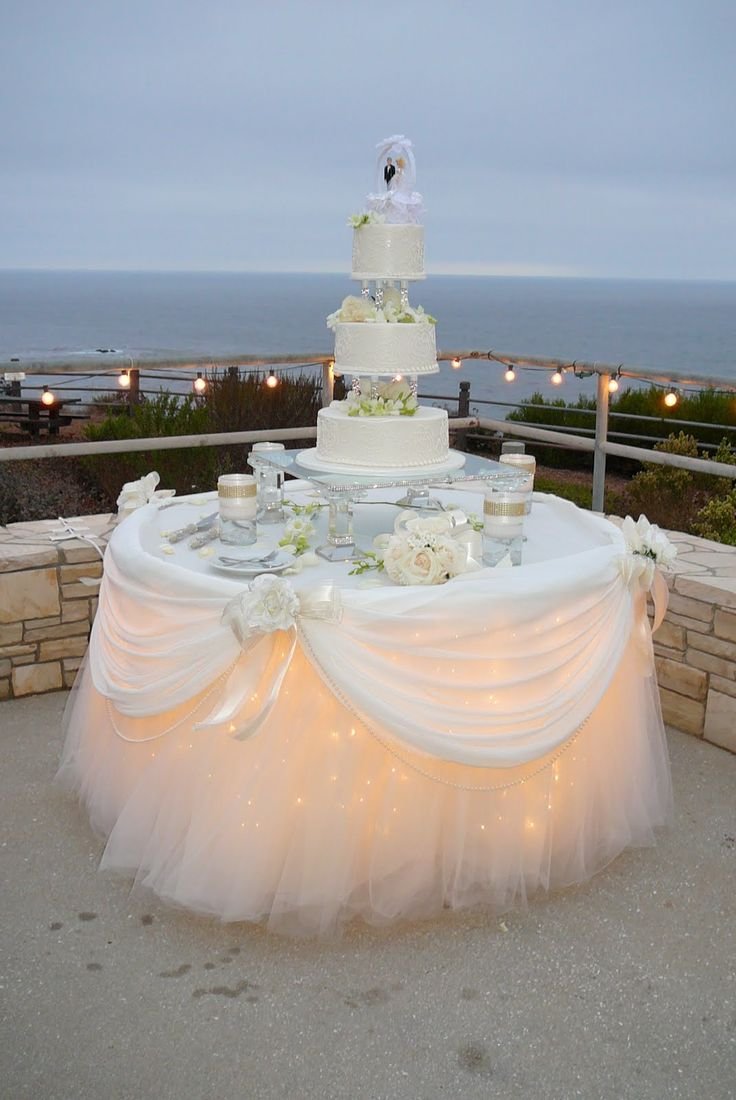 Стол для свадебного торта